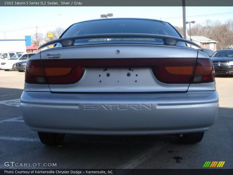 Silver / Gray 2002 Saturn S Series SL2 Sedan