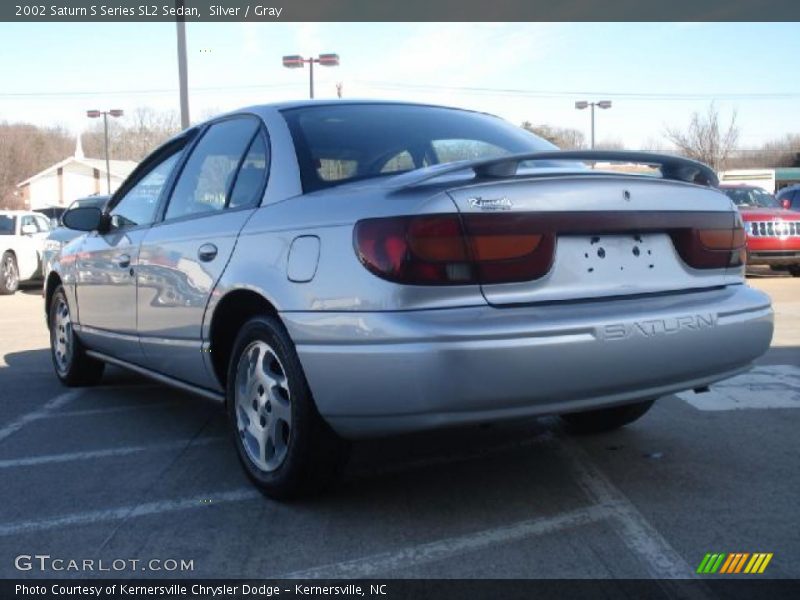 Silver / Gray 2002 Saturn S Series SL2 Sedan