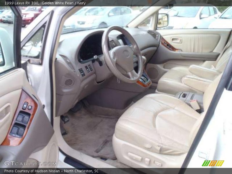 Golden White Pearl / Ivory 1999 Lexus RX 300