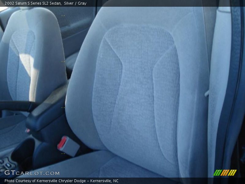Silver / Gray 2002 Saturn S Series SL2 Sedan