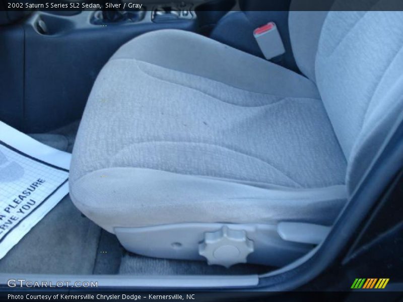 Silver / Gray 2002 Saturn S Series SL2 Sedan