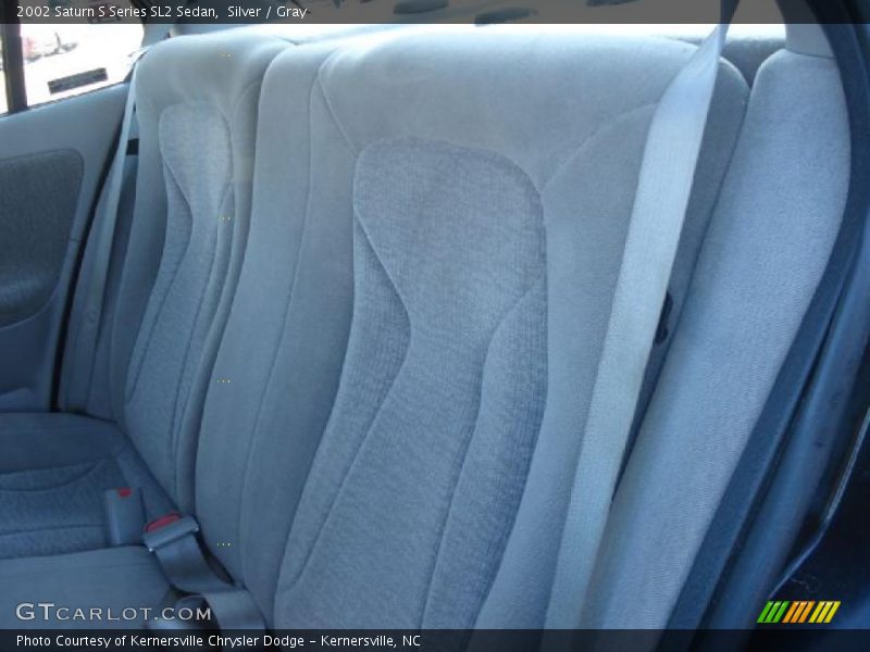 Silver / Gray 2002 Saturn S Series SL2 Sedan