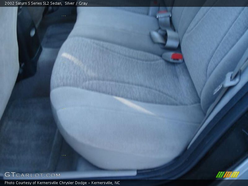 Silver / Gray 2002 Saturn S Series SL2 Sedan