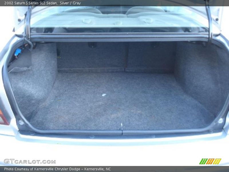 Silver / Gray 2002 Saturn S Series SL2 Sedan
