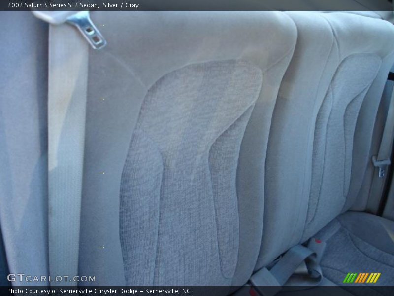 Silver / Gray 2002 Saturn S Series SL2 Sedan
