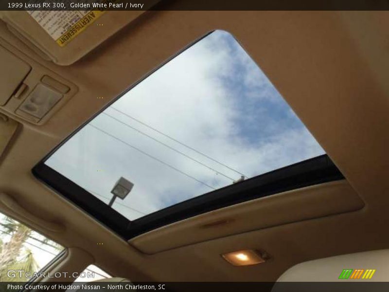 Golden White Pearl / Ivory 1999 Lexus RX 300