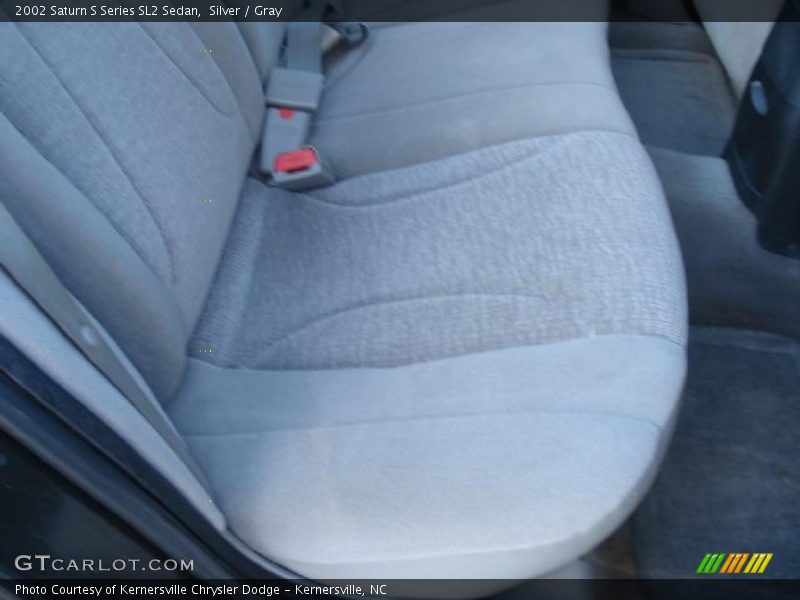 Silver / Gray 2002 Saturn S Series SL2 Sedan