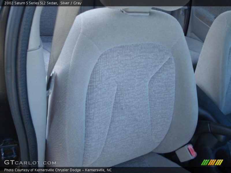 Silver / Gray 2002 Saturn S Series SL2 Sedan