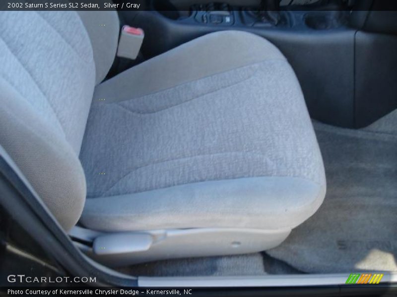 Silver / Gray 2002 Saturn S Series SL2 Sedan