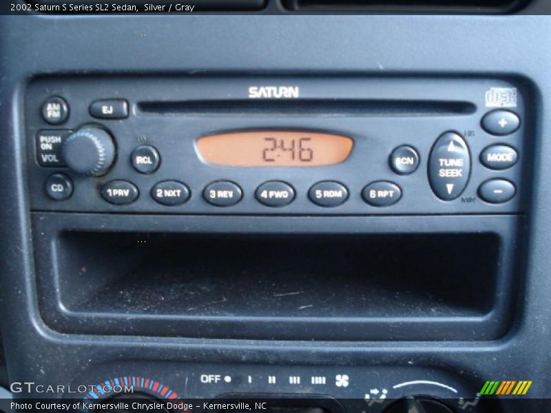 Silver / Gray 2002 Saturn S Series SL2 Sedan