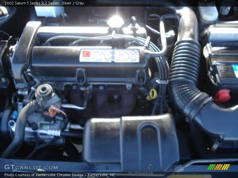 Silver / Gray 2002 Saturn S Series SL2 Sedan