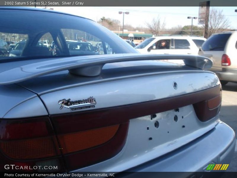 Silver / Gray 2002 Saturn S Series SL2 Sedan
