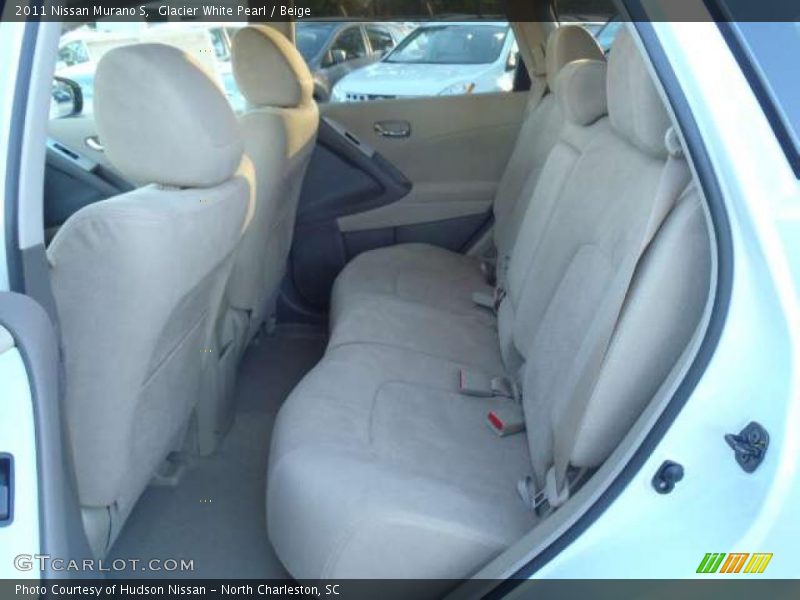 Glacier White Pearl / Beige 2011 Nissan Murano S
