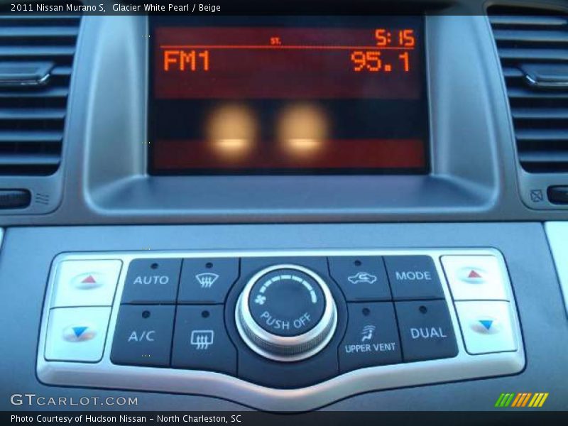 Glacier White Pearl / Beige 2011 Nissan Murano S
