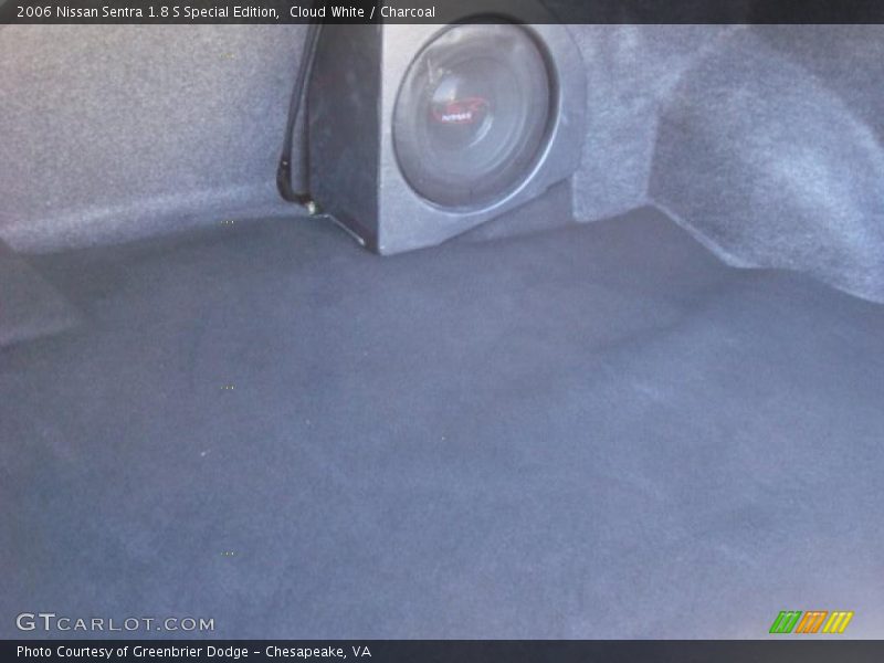 Cloud White / Charcoal 2006 Nissan Sentra 1.8 S Special Edition