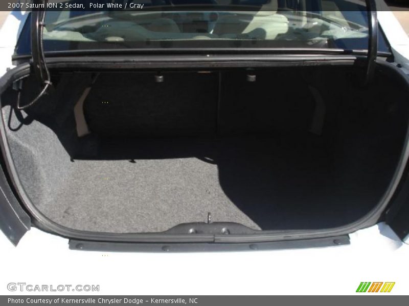 Polar White / Gray 2007 Saturn ION 2 Sedan