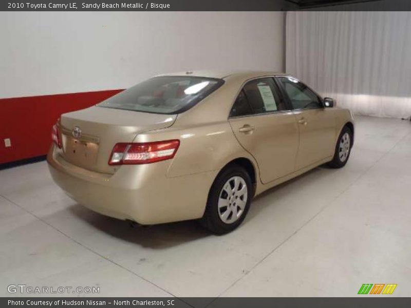 Sandy Beach Metallic / Bisque 2010 Toyota Camry LE
