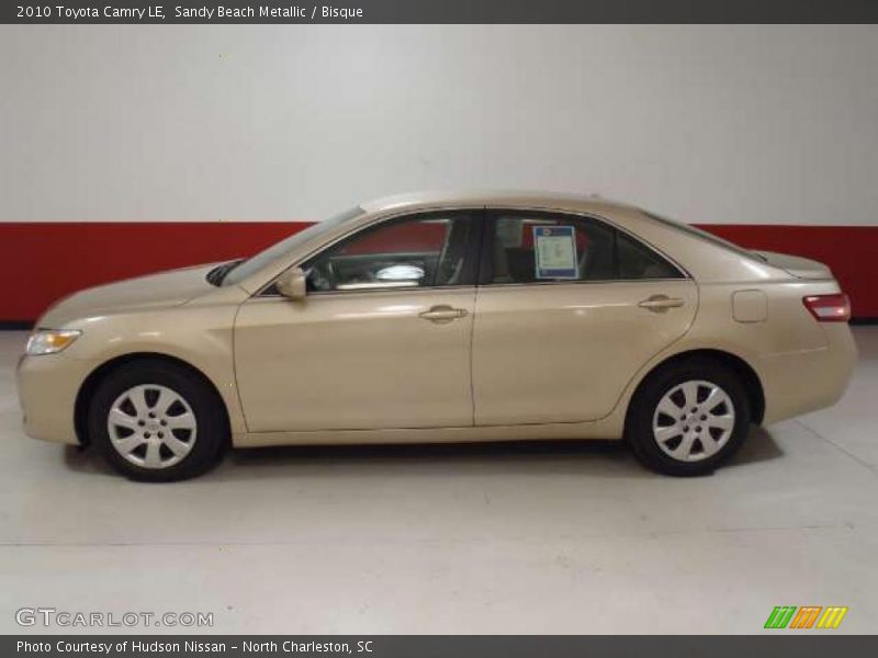 Sandy Beach Metallic / Bisque 2010 Toyota Camry LE