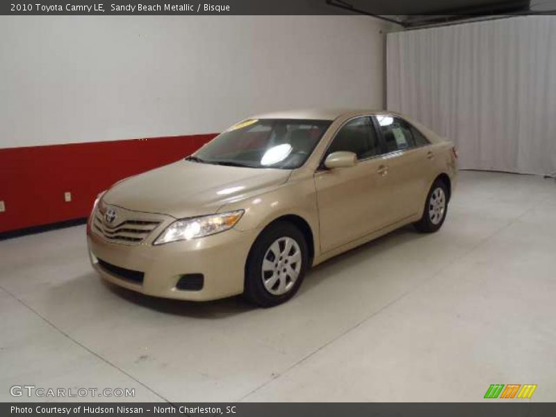 Sandy Beach Metallic / Bisque 2010 Toyota Camry LE