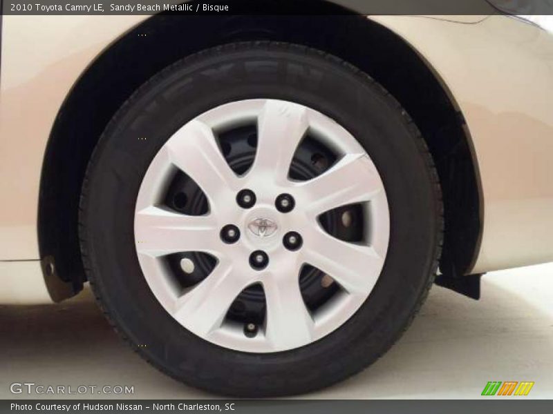 Sandy Beach Metallic / Bisque 2010 Toyota Camry LE
