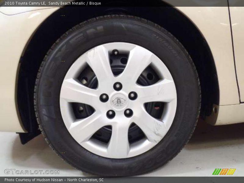 Sandy Beach Metallic / Bisque 2010 Toyota Camry LE