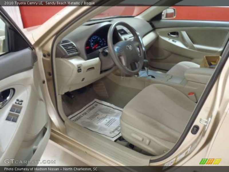 Sandy Beach Metallic / Bisque 2010 Toyota Camry LE