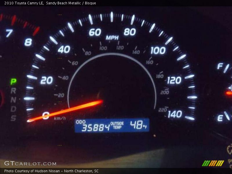 Sandy Beach Metallic / Bisque 2010 Toyota Camry LE