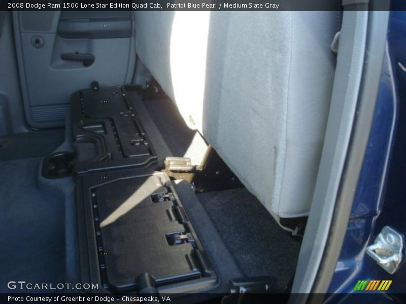 Patriot Blue Pearl / Medium Slate Gray 2008 Dodge Ram 1500 Lone Star Edition Quad Cab