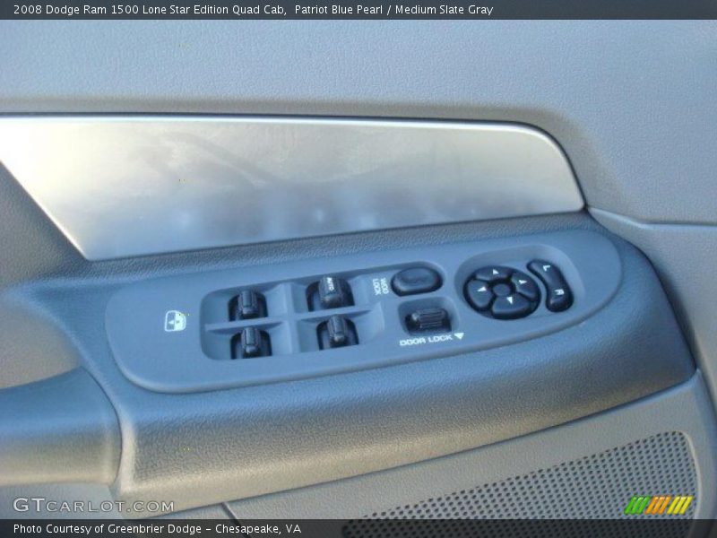 Patriot Blue Pearl / Medium Slate Gray 2008 Dodge Ram 1500 Lone Star Edition Quad Cab