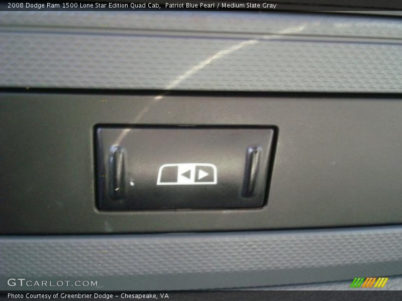 Patriot Blue Pearl / Medium Slate Gray 2008 Dodge Ram 1500 Lone Star Edition Quad Cab