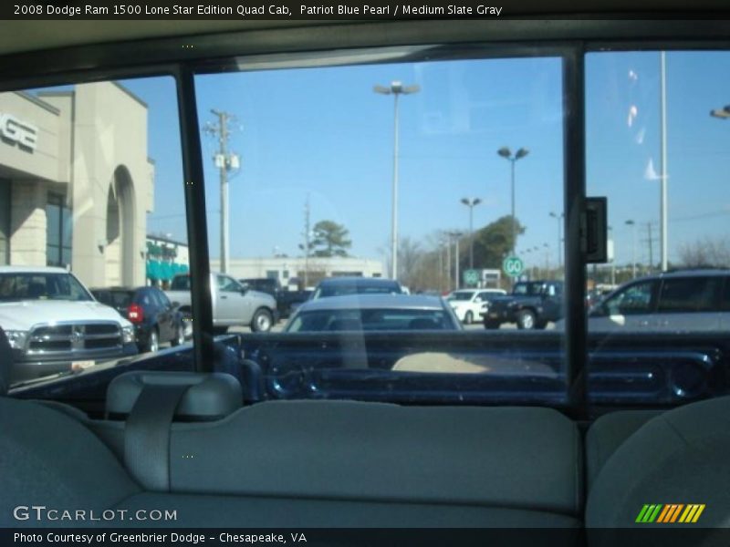 Patriot Blue Pearl / Medium Slate Gray 2008 Dodge Ram 1500 Lone Star Edition Quad Cab