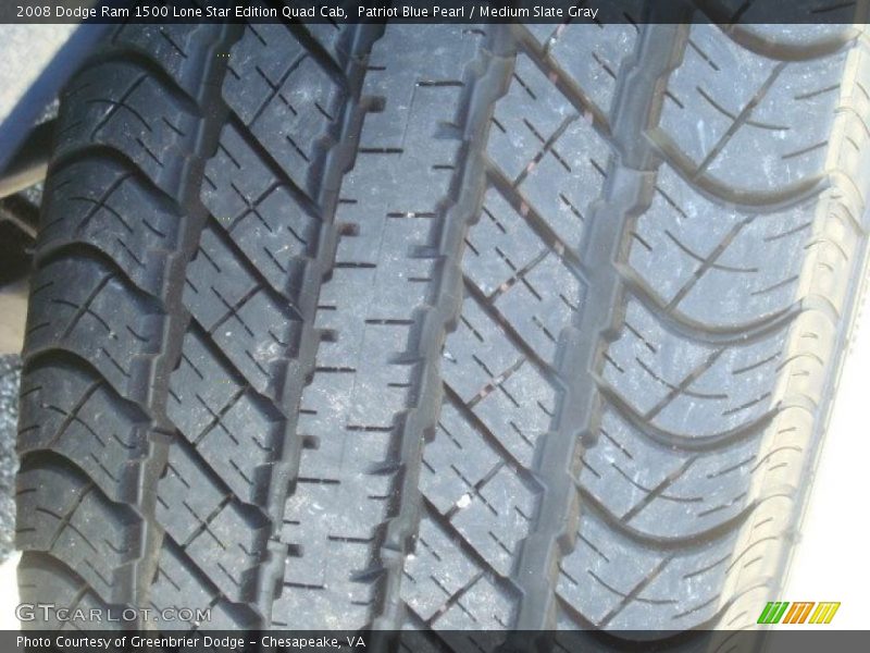 Patriot Blue Pearl / Medium Slate Gray 2008 Dodge Ram 1500 Lone Star Edition Quad Cab