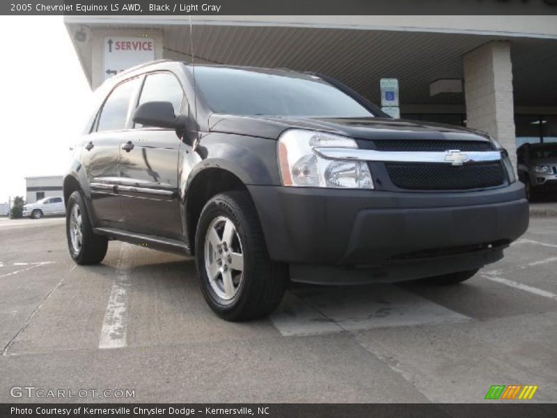 Black / Light Gray 2005 Chevrolet Equinox LS AWD