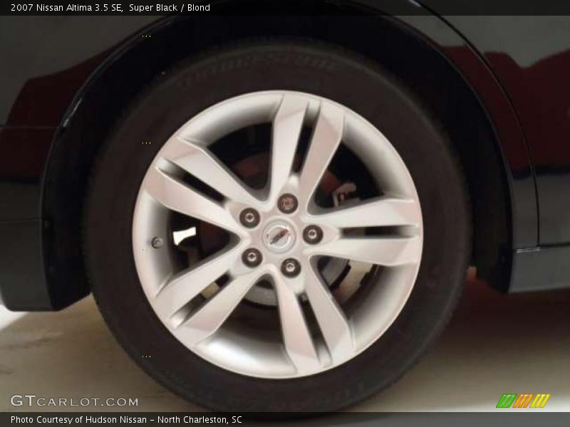 Super Black / Blond 2007 Nissan Altima 3.5 SE