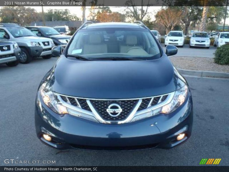 Graphite Blue / Beige 2011 Nissan Murano SL