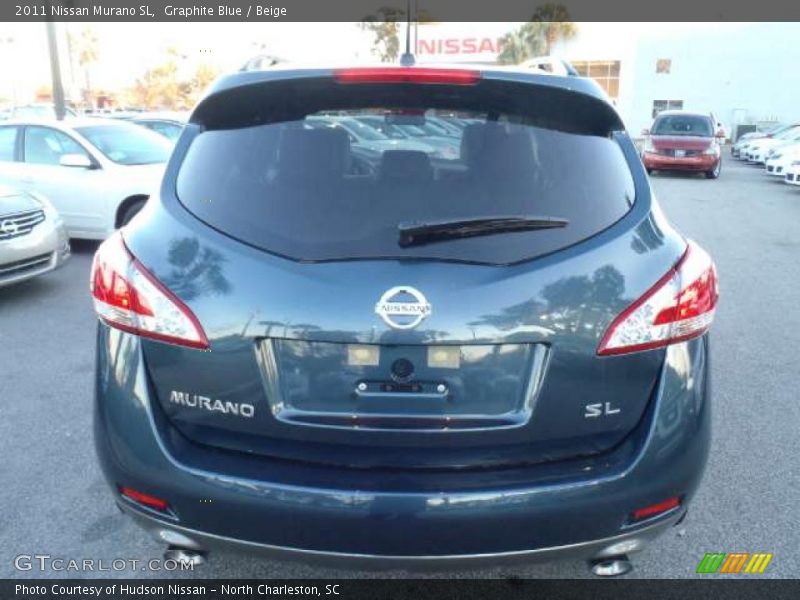 Graphite Blue / Beige 2011 Nissan Murano SL