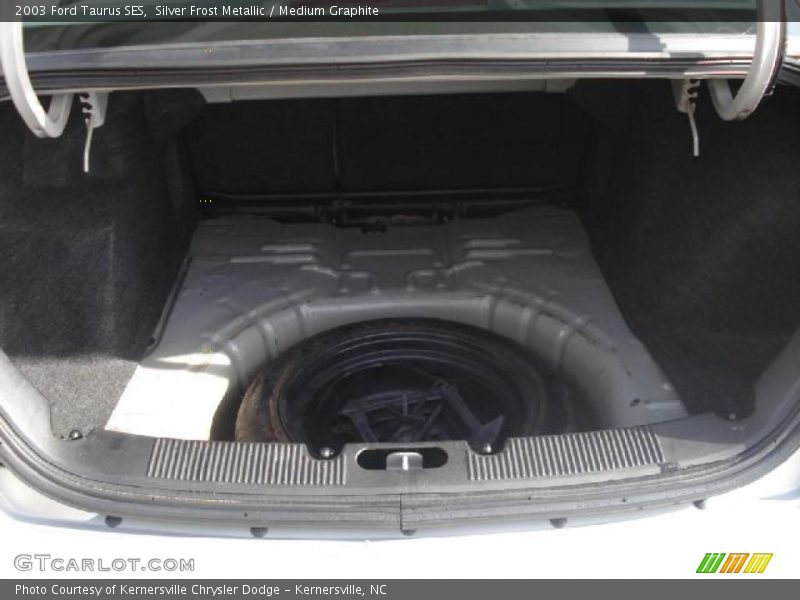 Silver Frost Metallic / Medium Graphite 2003 Ford Taurus SES