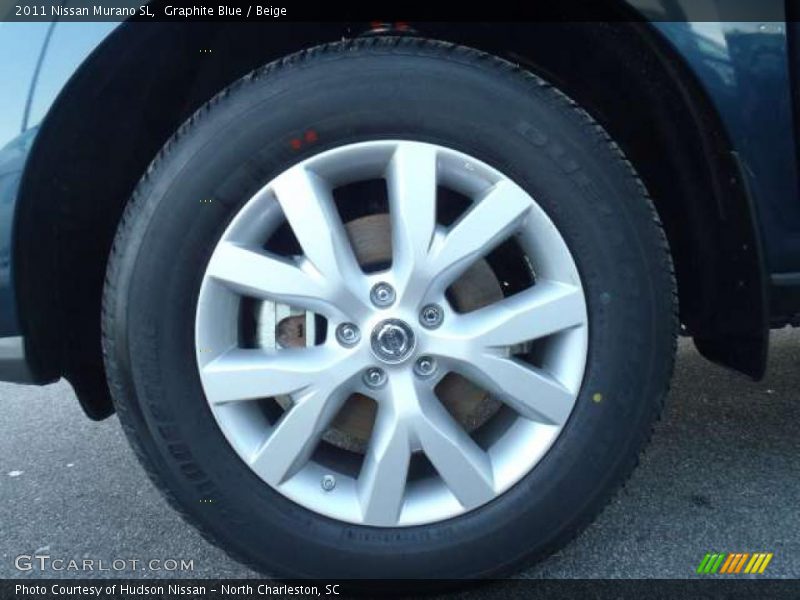 Graphite Blue / Beige 2011 Nissan Murano SL