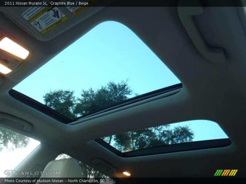 Graphite Blue / Beige 2011 Nissan Murano SL