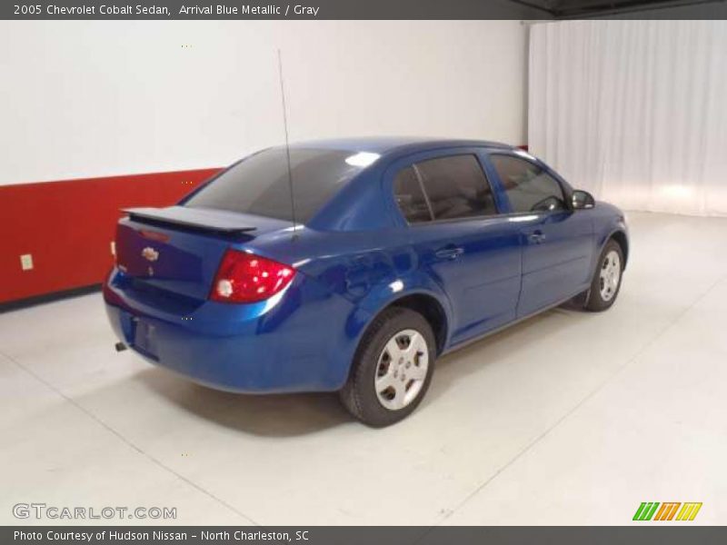 Arrival Blue Metallic / Gray 2005 Chevrolet Cobalt Sedan