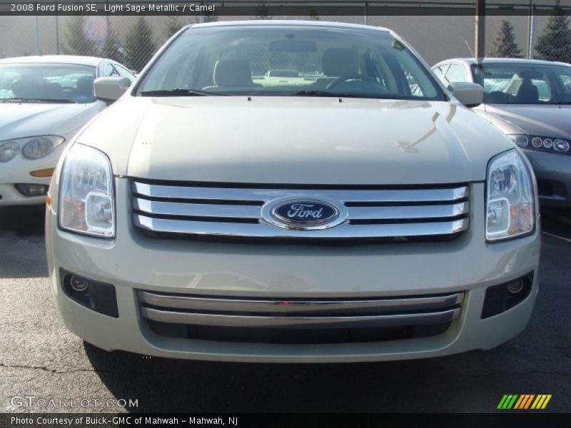 Light Sage Metallic / Camel 2008 Ford Fusion SE