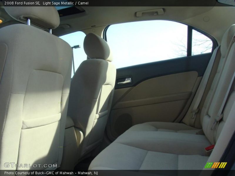 Light Sage Metallic / Camel 2008 Ford Fusion SE