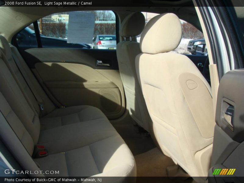 Light Sage Metallic / Camel 2008 Ford Fusion SE