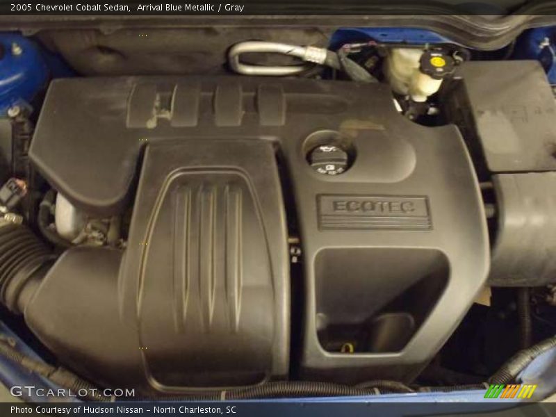 Arrival Blue Metallic / Gray 2005 Chevrolet Cobalt Sedan