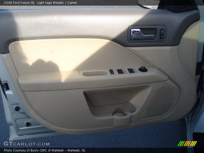 Light Sage Metallic / Camel 2008 Ford Fusion SE