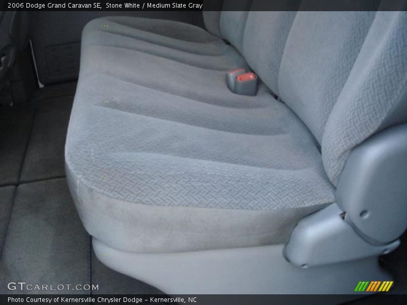 Stone White / Medium Slate Gray 2006 Dodge Grand Caravan SE