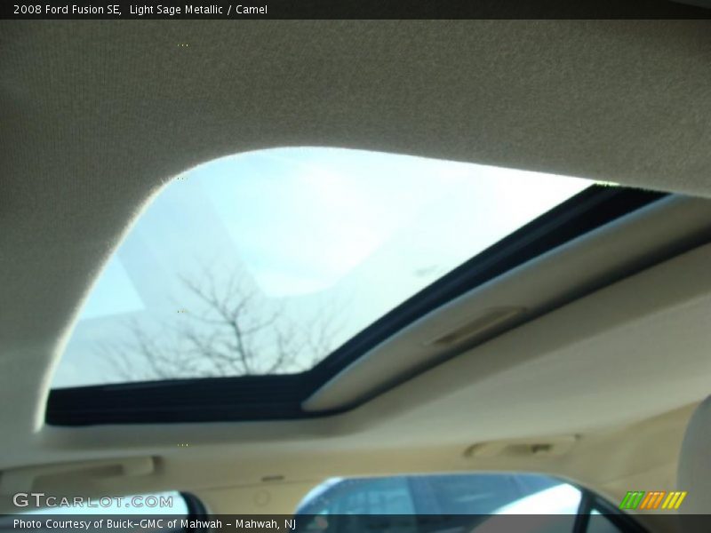 Light Sage Metallic / Camel 2008 Ford Fusion SE