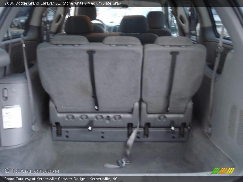Stone White / Medium Slate Gray 2006 Dodge Grand Caravan SE