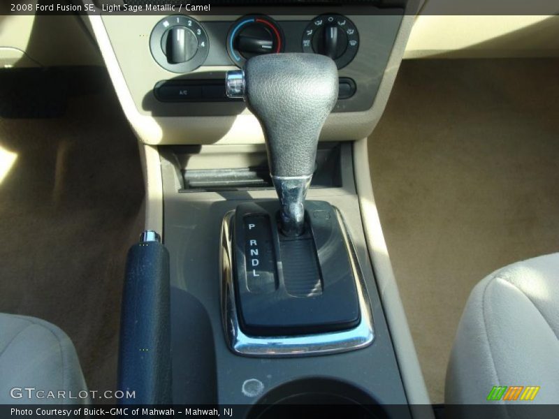 Light Sage Metallic / Camel 2008 Ford Fusion SE