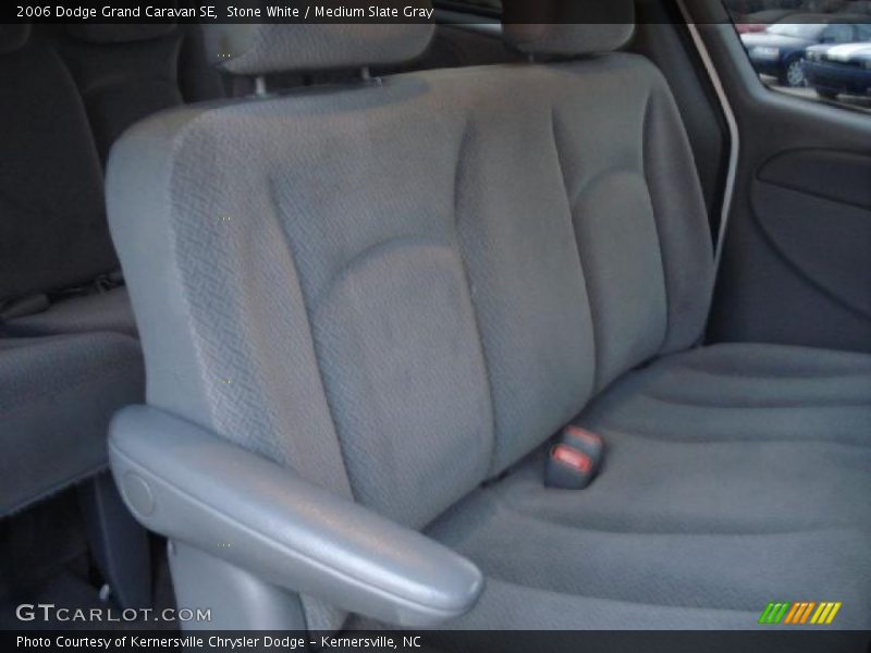 Stone White / Medium Slate Gray 2006 Dodge Grand Caravan SE
